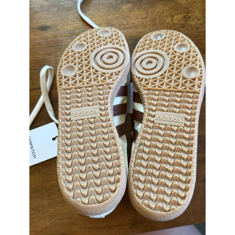 NWT Adidas Samba OG Cream White Preloved Brown Gum Size 7 - Picture 6 of 13